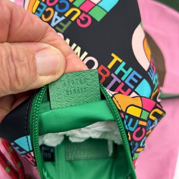 Gucci X North face shoulder bag made in Italy - Picture 10 of 13